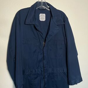 Men Navy coveralls